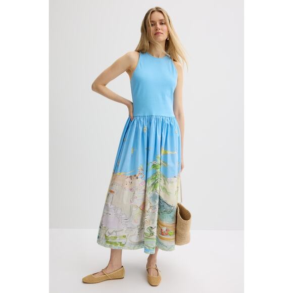 ALÉMAIS Anouk Tank Midi Dress - Picture 1 of 4